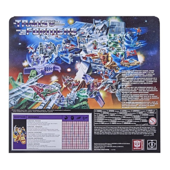 Transformers Generations Retro Headmaster Weirdwolf Action Figure - Picture 3 of 7